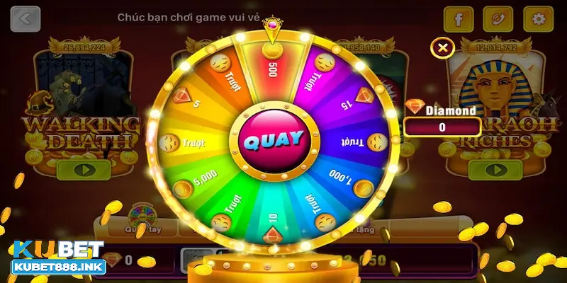 Luật chơi nổ hũ Kubet đơn giản, phù hợp với mọi đối tượng